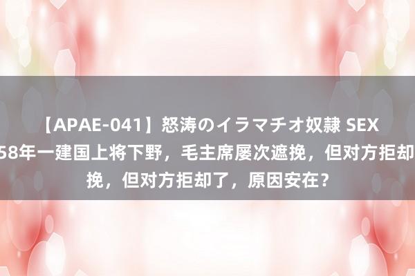 【APAE-041】怒涛のイラマチオ奴隷 SEXコレクション 58年一建国上将下野,毛主席屡次遮挽,但对方拒却了,原因安在?